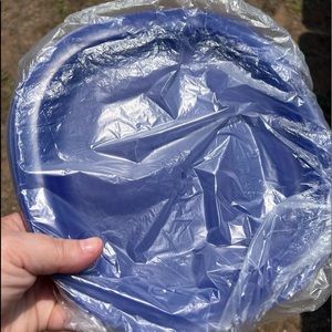 Microwave Tupperware luncheon plates